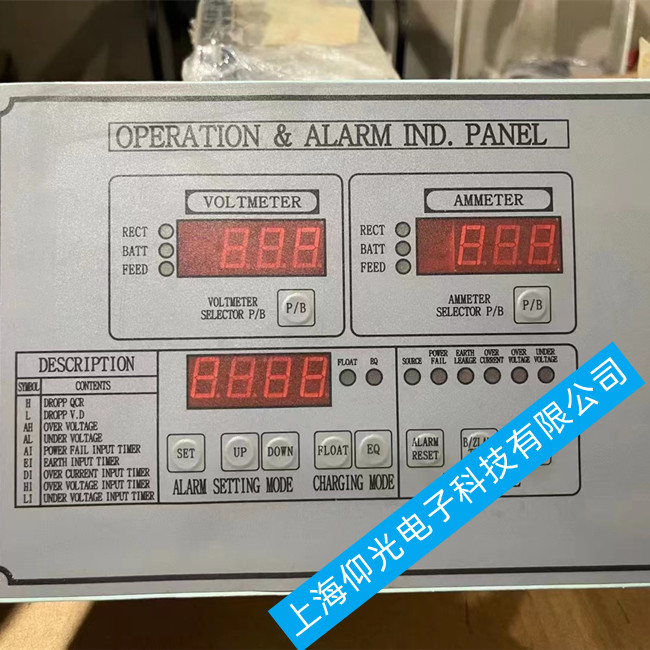 DESCRIPTION  OPERATION & ALARM IND.PANEL������ϵ�y(t��ng)�S��
